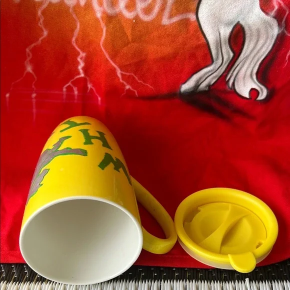 # 0655** 16 0z 473 ml+White Horse Thunder Design - Picture 4 of 5